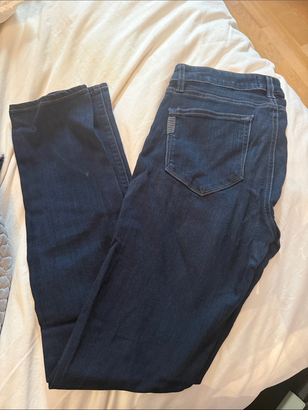 PAIGE Dark Indigo Skinny Jeans